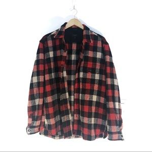 JCrew Slim shirt-jacket in essential check
